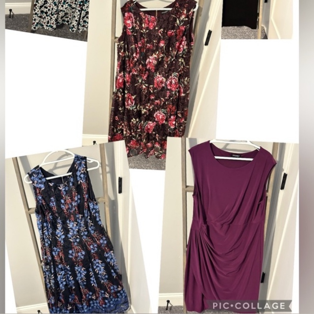Floral and Solid Dresses Collection